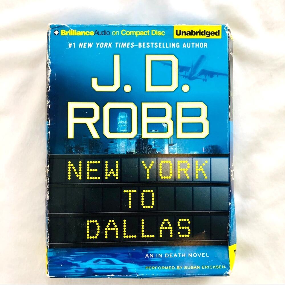 JD Rob New York to Dallas unabridged CD Set - Picture 1 of 9